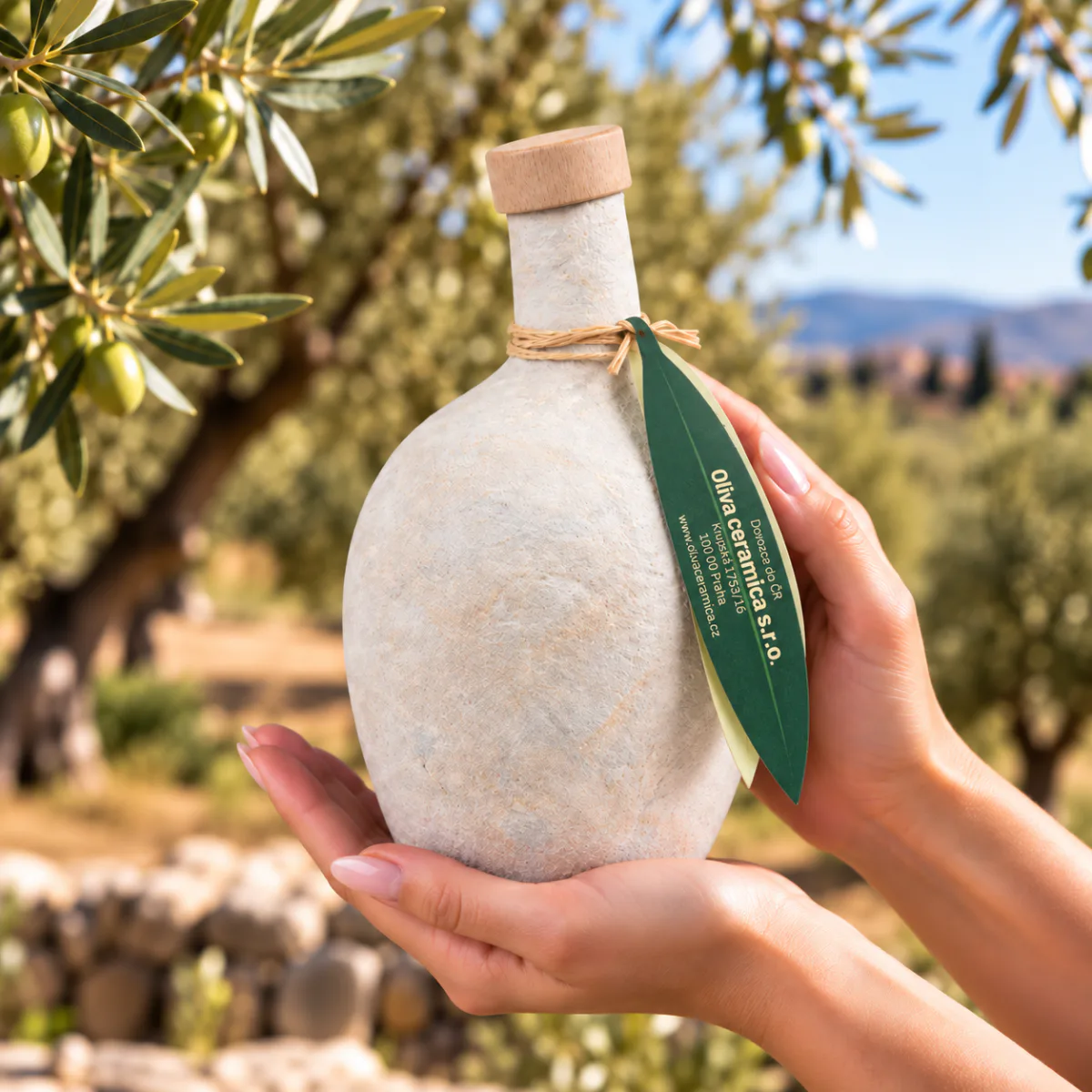 Cromie bílá Ostuni – produkt v rukou